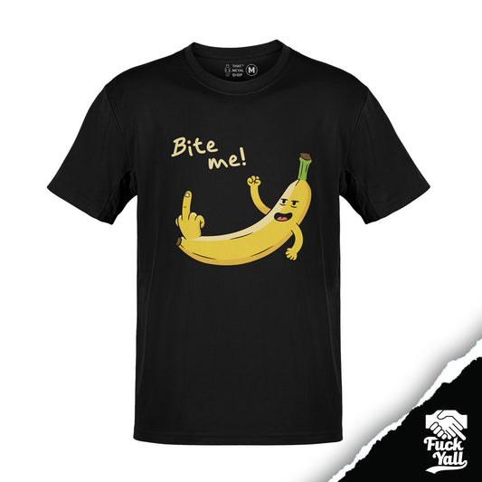 Playera Fuckyall: Bite Me!