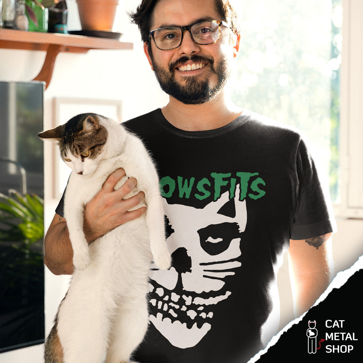 Playera Meowsfits The Furry Fiend