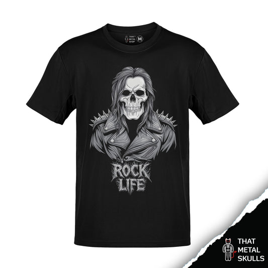 Playera That Metal Skulls: Rock Life Skull Vol. 1