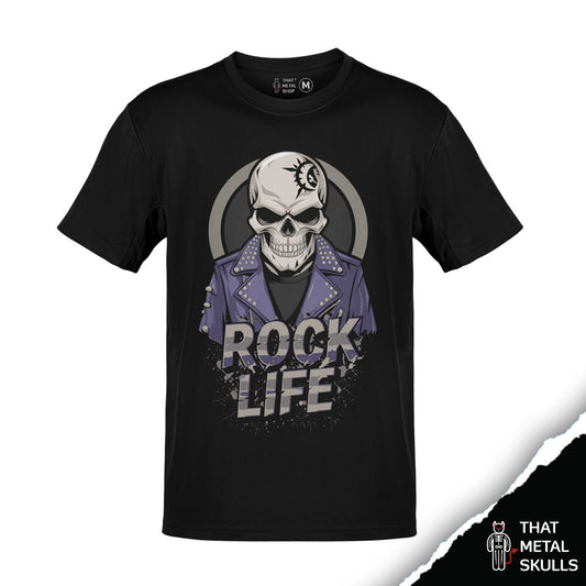 Playera That Metal Skulls: Rock Life Skull Vol. 5