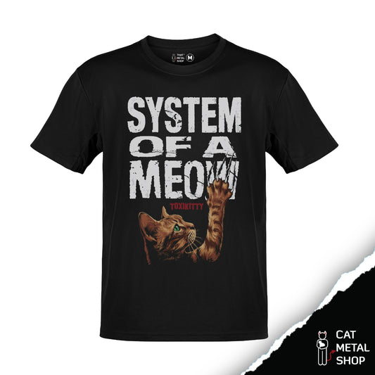 Playera System of a Meow Toxikitty