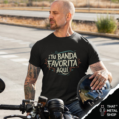 Playera para hombre personalizada con tu propia idea