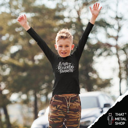Playera para Niño Manga Larga personalizada con tu propia idea