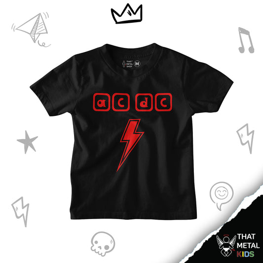 Playera Niño AC DC