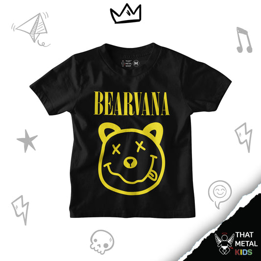 Playera Niño Bearvana Smiley Face