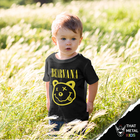Playera Niño Bearvana Smiley Face
