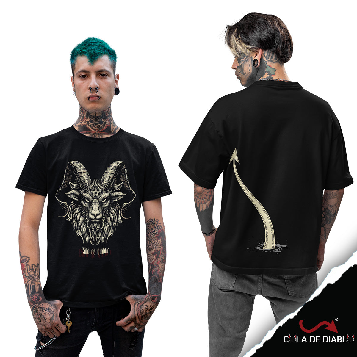 Playera Belzebuth - Cola de Diablo®