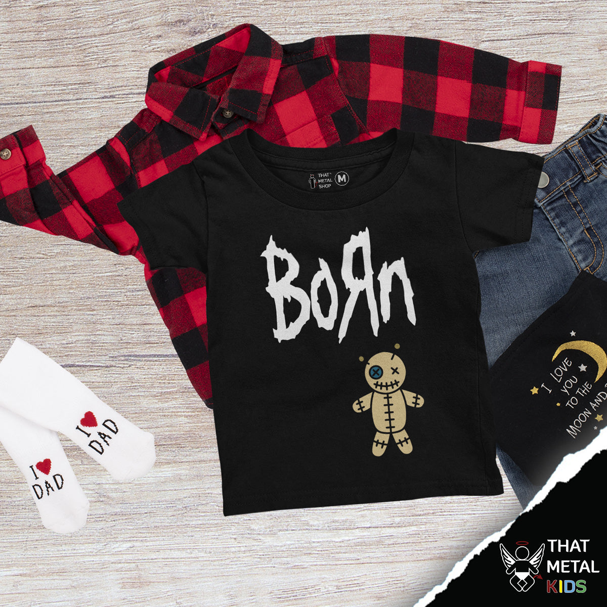 Playera Niño Born Issues