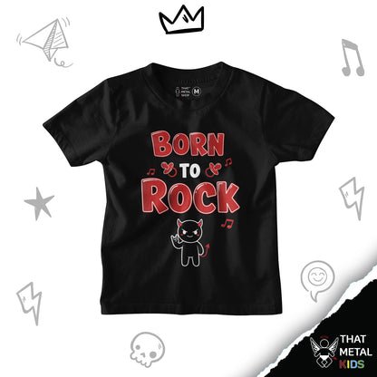 Playera Niño Born to Rock
