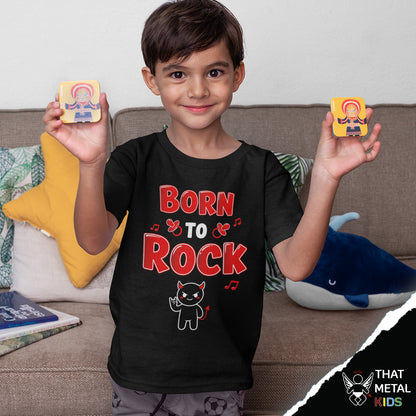 Playera Niño Born to Rock