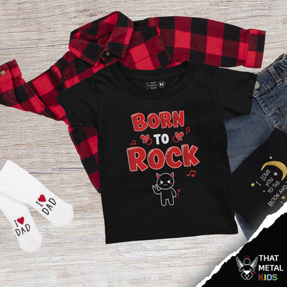 Playera Niño Born to Rock