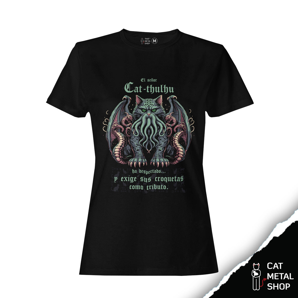 Playera El Señor Cat-Thulhu