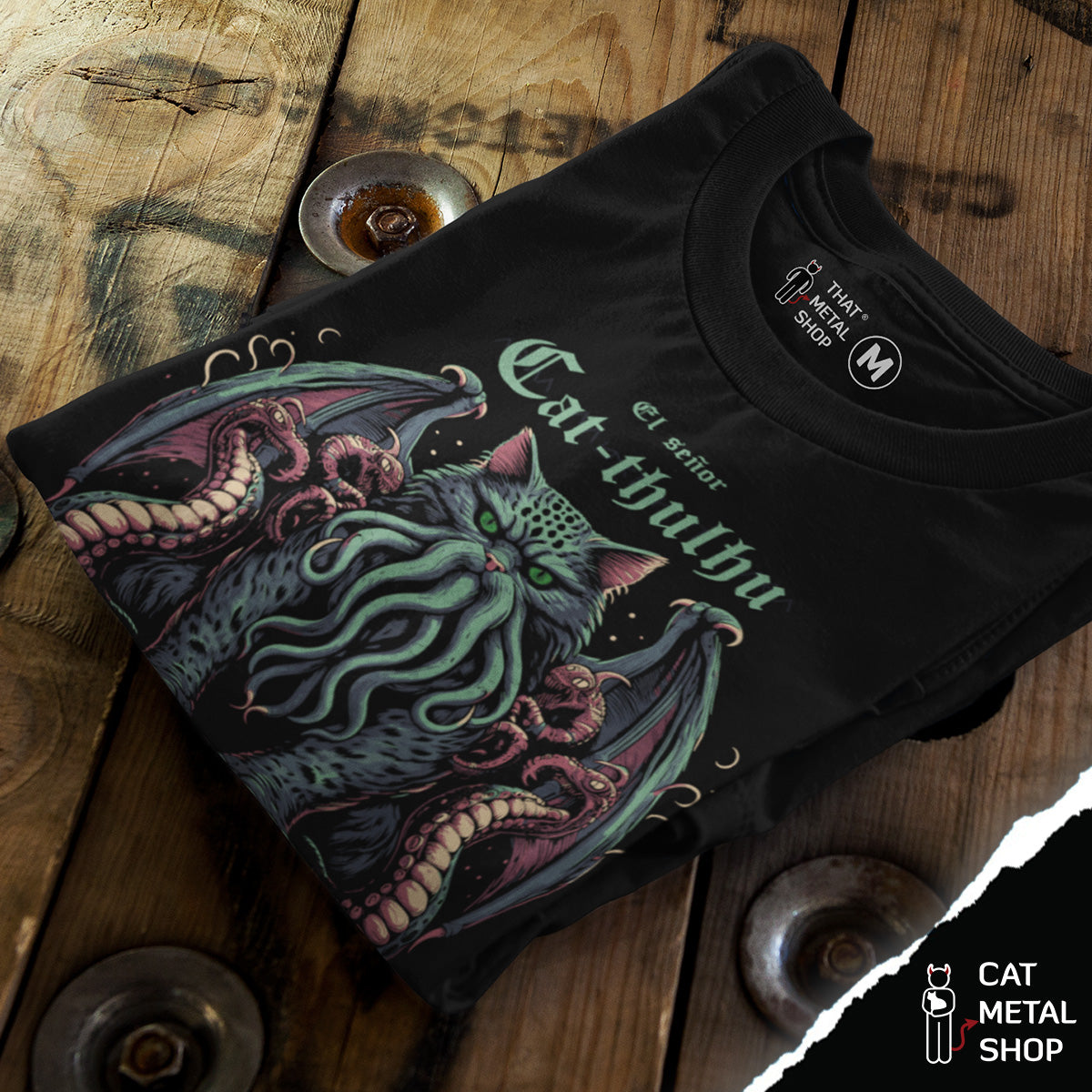 Playera El Señor Cat-Thulhu