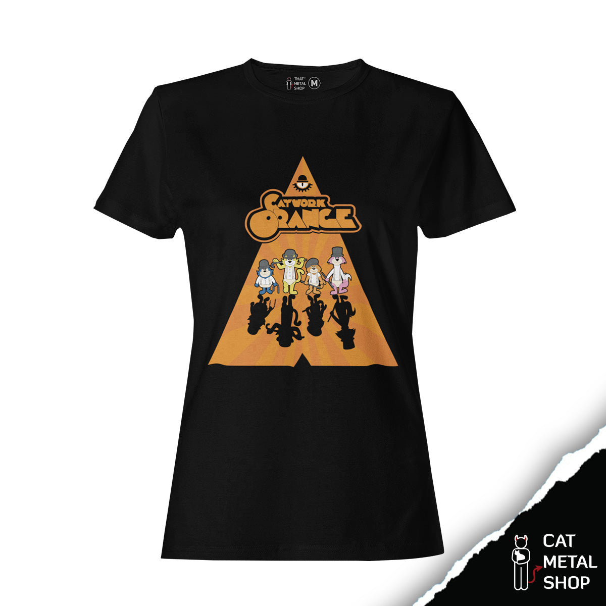 Playera A Catwork Orange
