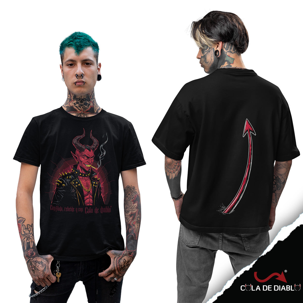 Playera Confiado y con Cola de Diablo®