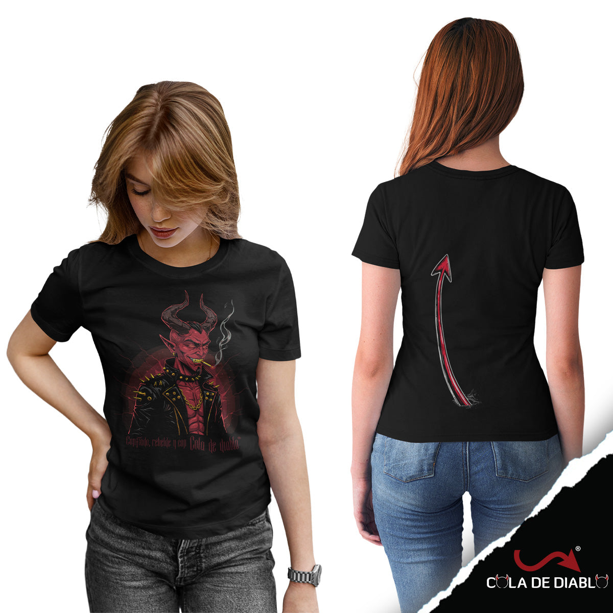 Playera Confiado y con Cola de Diablo®
