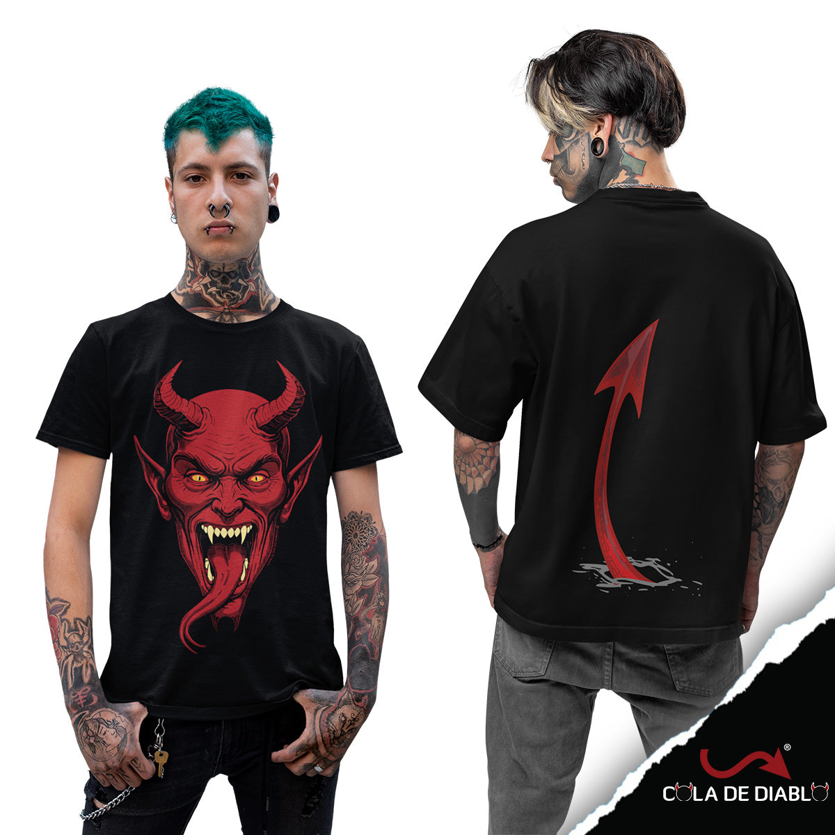 Playera Evil Tongue - Cola de Diablo®