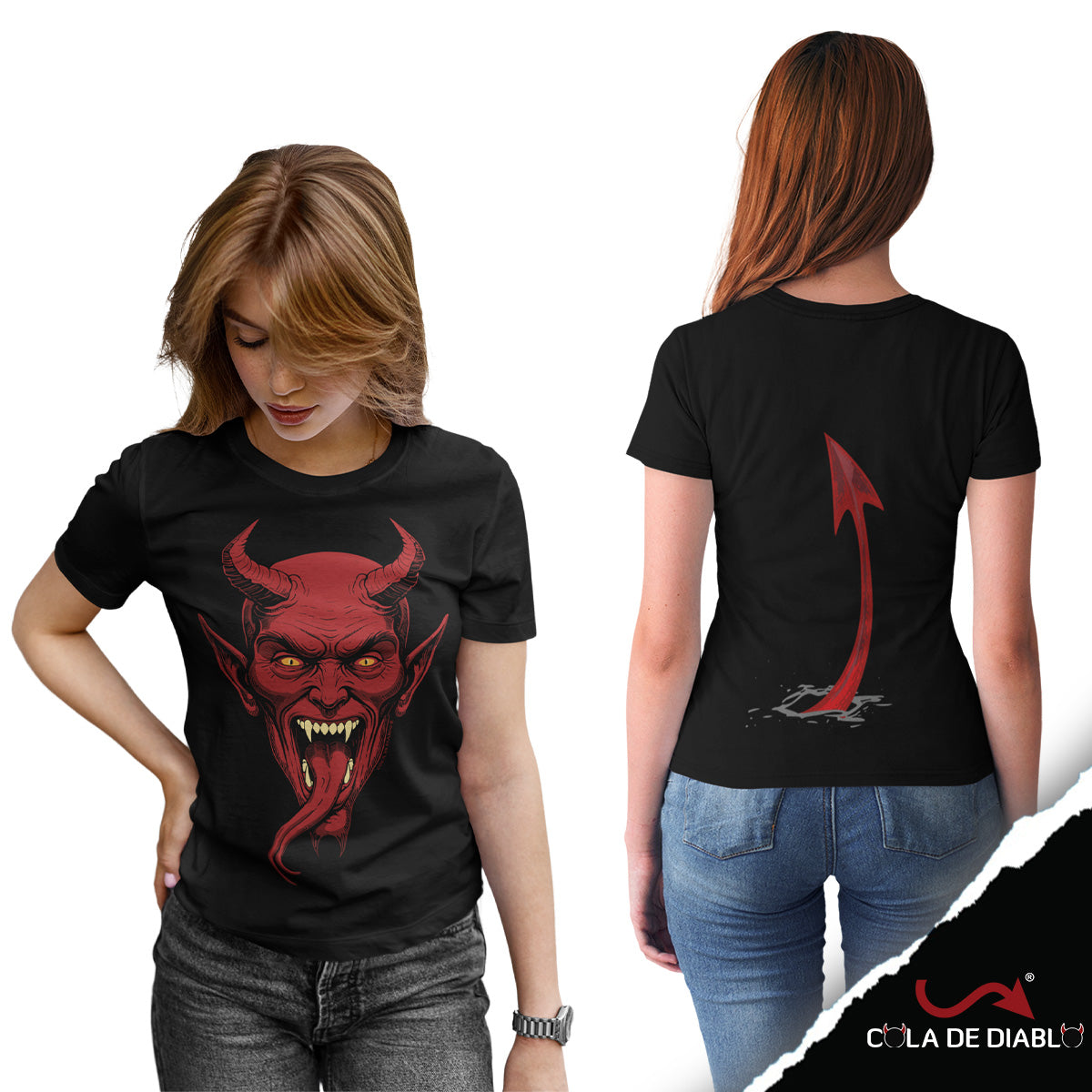 Playera Evil Tongue - Cola de Diablo®