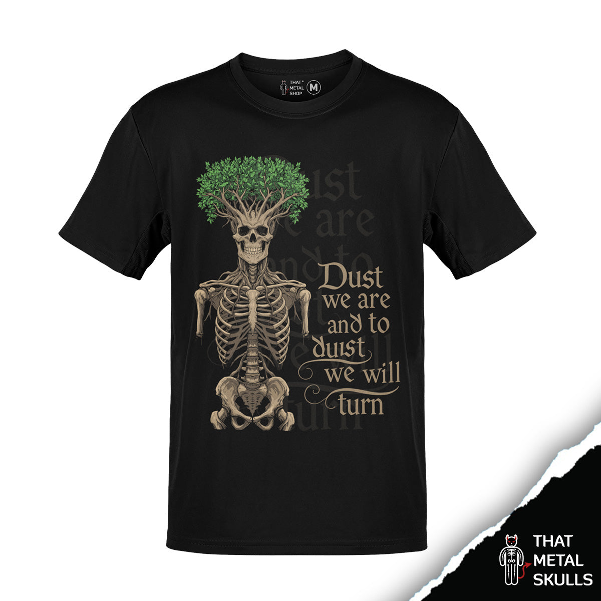 Playera That Metal Skulls: Skull Tree