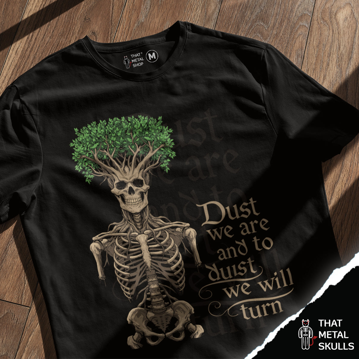 Playera That Metal Skulls: Skull Tree