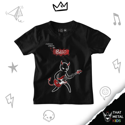 Playera Niño Futuro Bajista