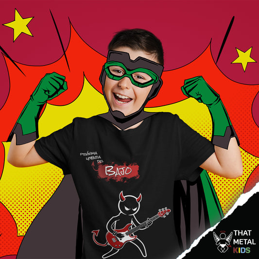 Playera Niño Futuro Bajista