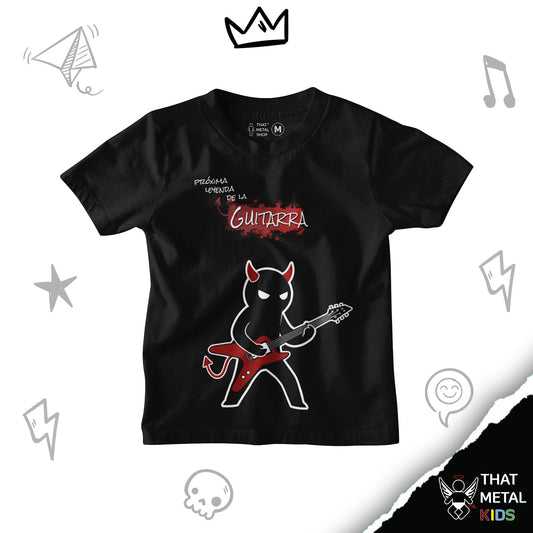 Playera Niño Futuro Guitarrista