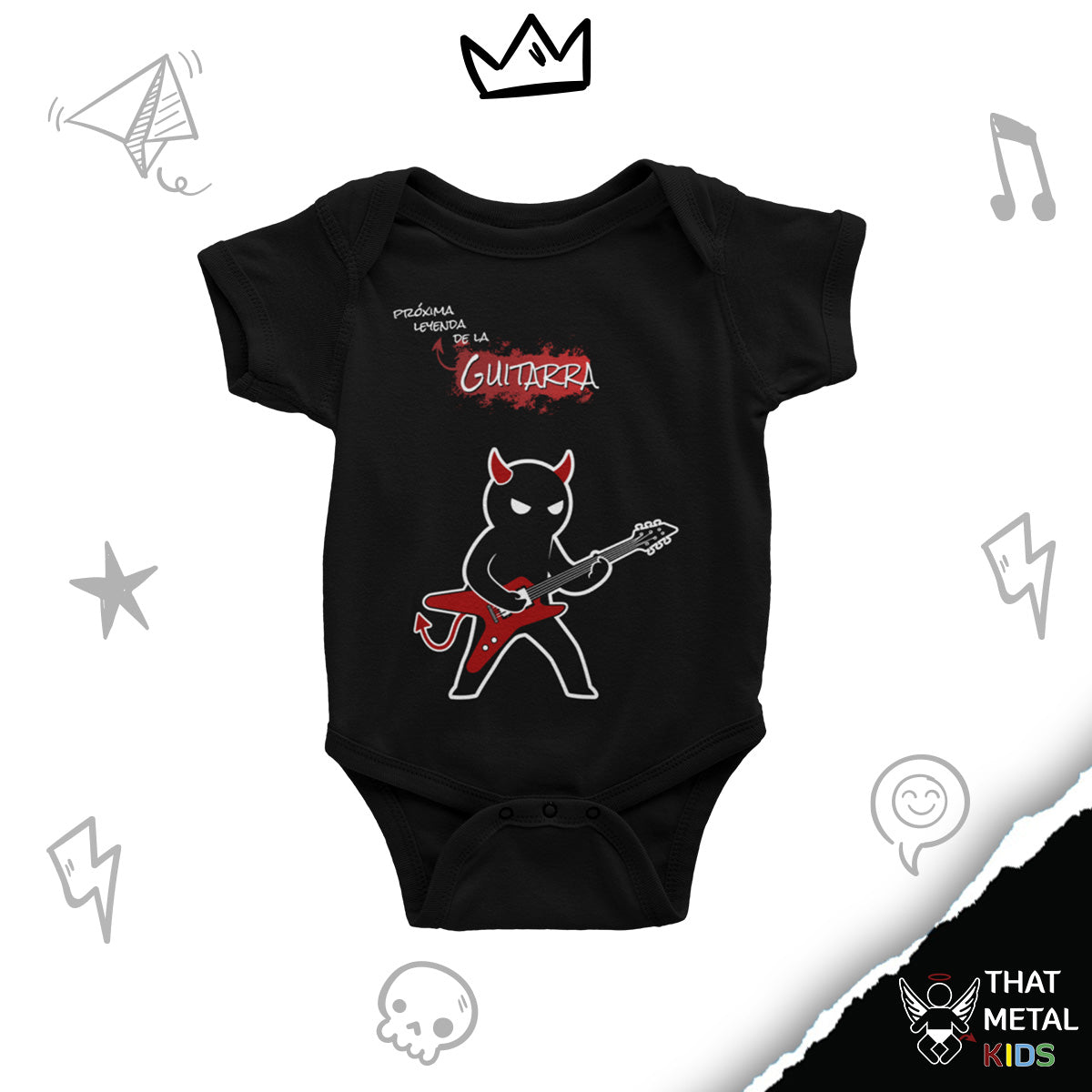 Pañalero Futuro Guitarrista