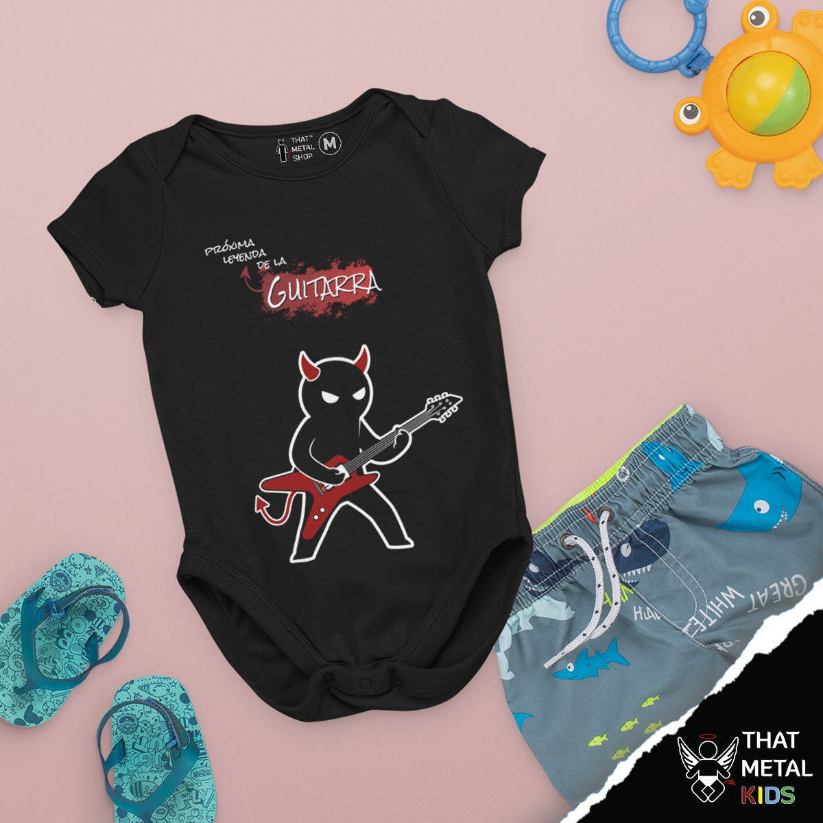 Pañalero Futuro Guitarrista