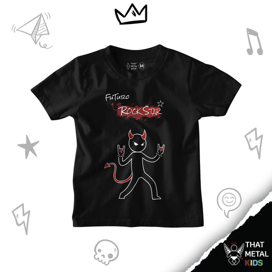 Playera Niño Futuro Rock Star