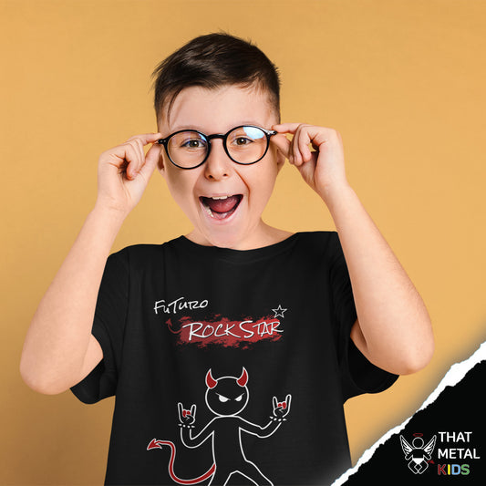 Playera Niño Futuro Rock Star