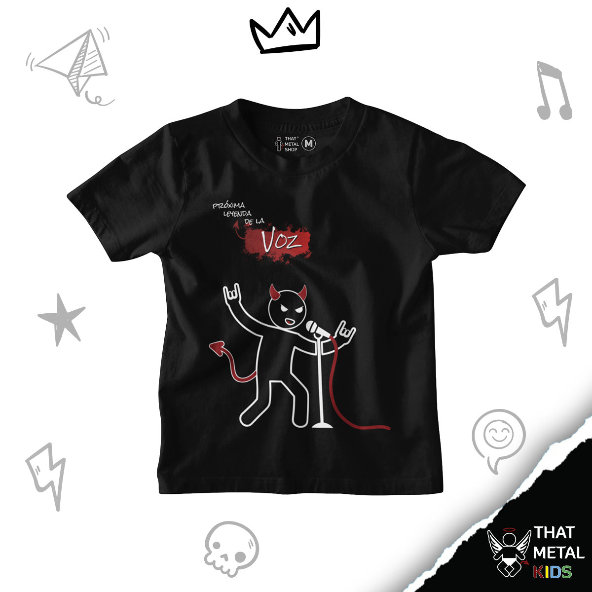 Playera Niño Futuro Vocalista