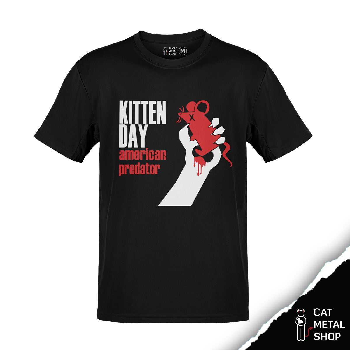 Playera Kitten Day American Predator