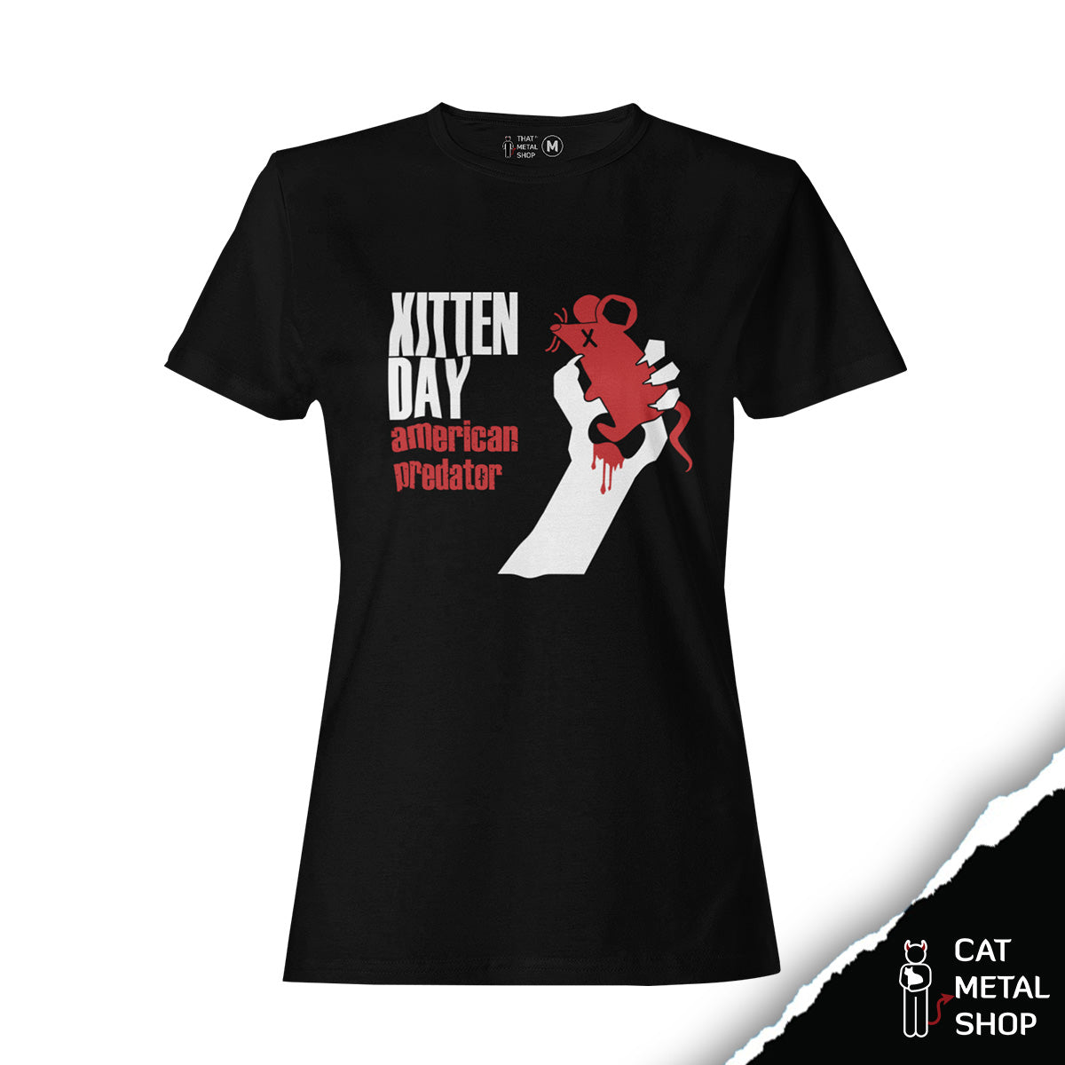 Playera Kitten Day American Predator