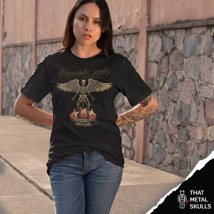 Playera That Metal Skulls: Heavenly Hills