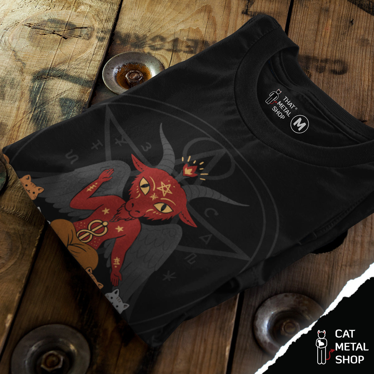 Playera No compres... Invoca: Lucipurr
