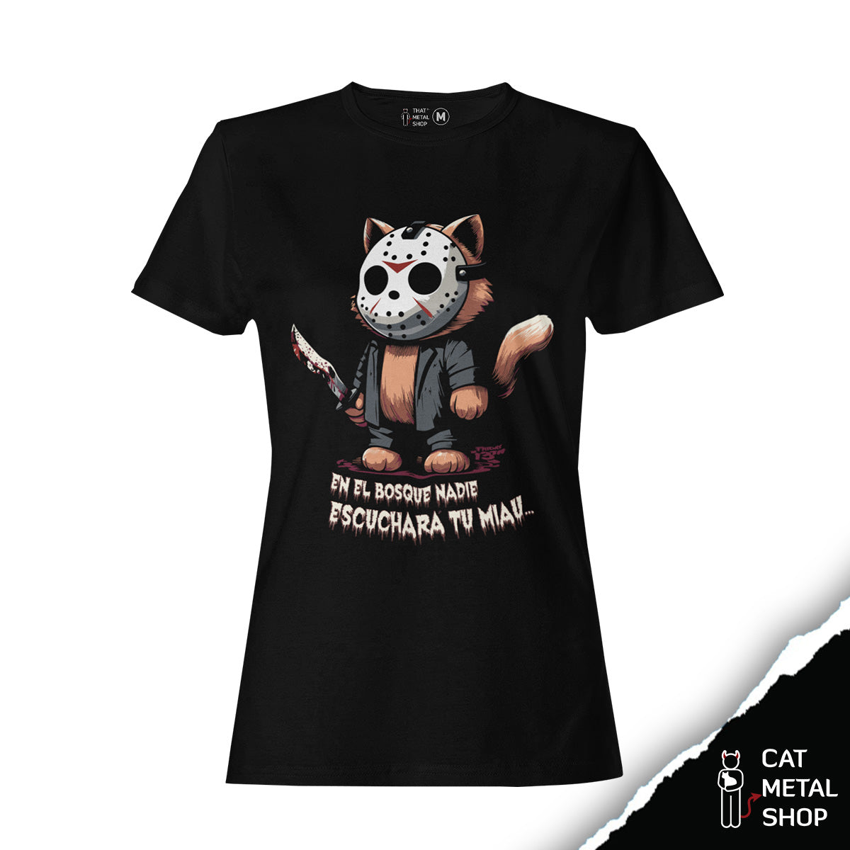 Playera Jason Cat Voorhees