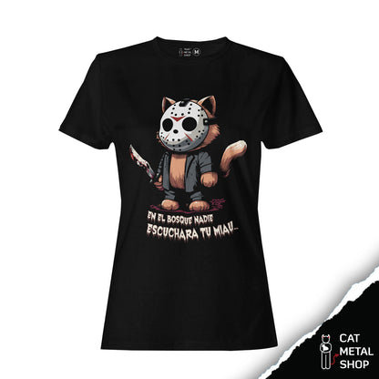 Playera Jason Cat Voorhees