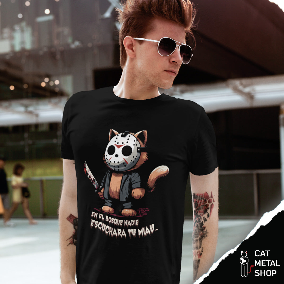 Playera Jason Cat Voorhees