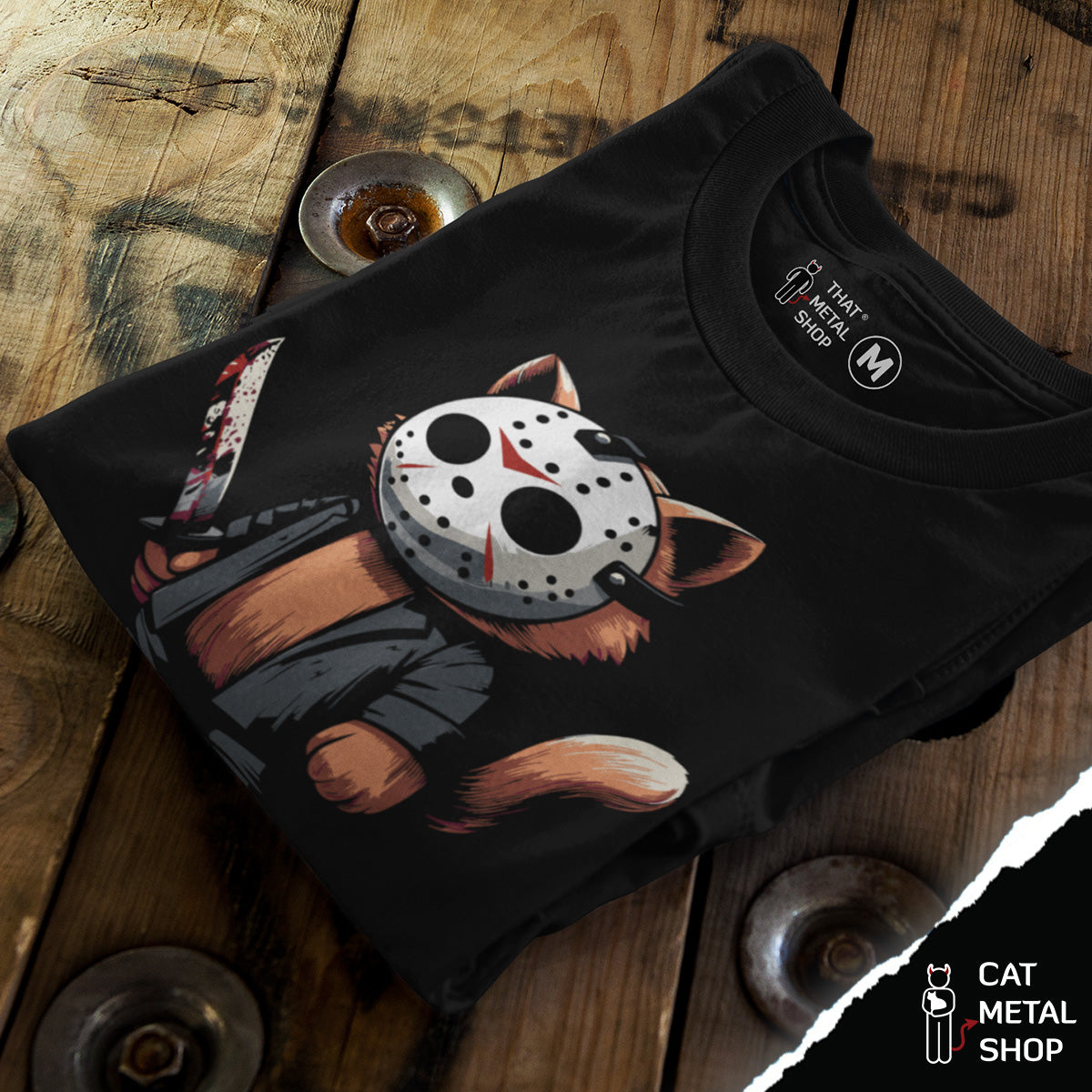 Playera Jason Cat Voorhees