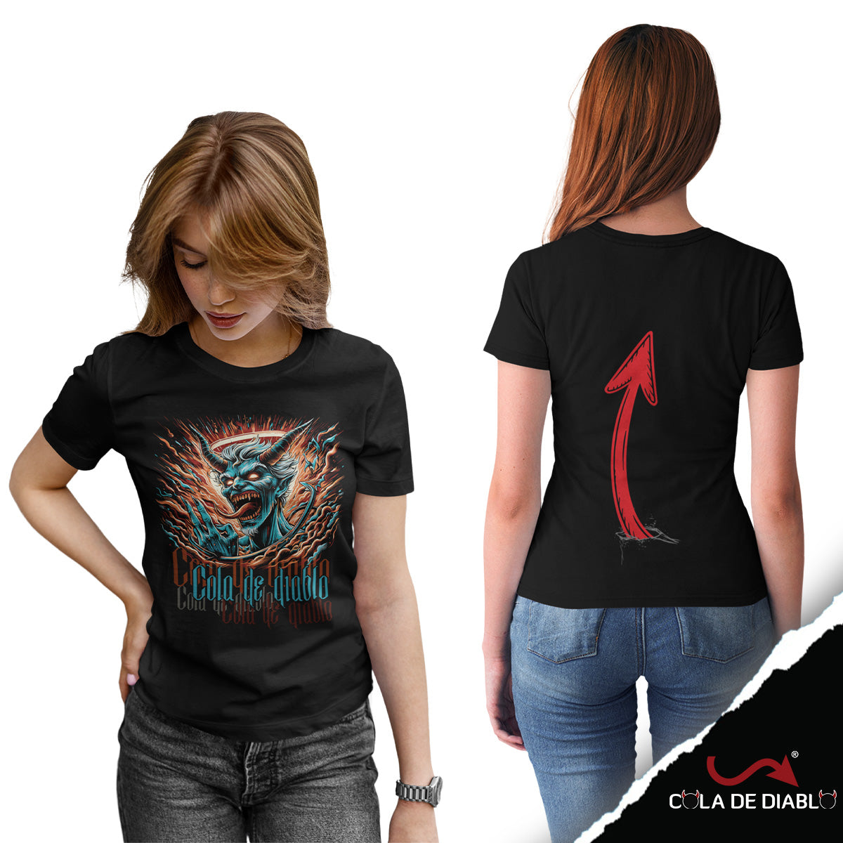 Playera Loki - Cola de Diablo®