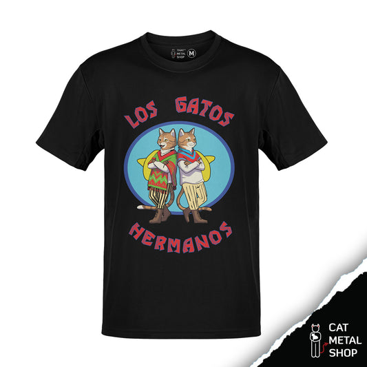 Playera Los Gatos Hermanos Br Ba
