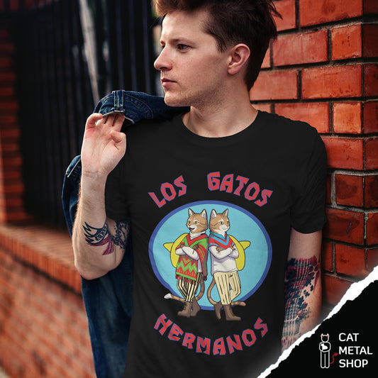 Playera Los Gatos Hermanos Br Ba