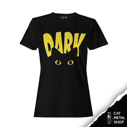 Playera Cat in the Dark