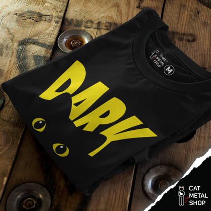 Playera Cat in the Dark