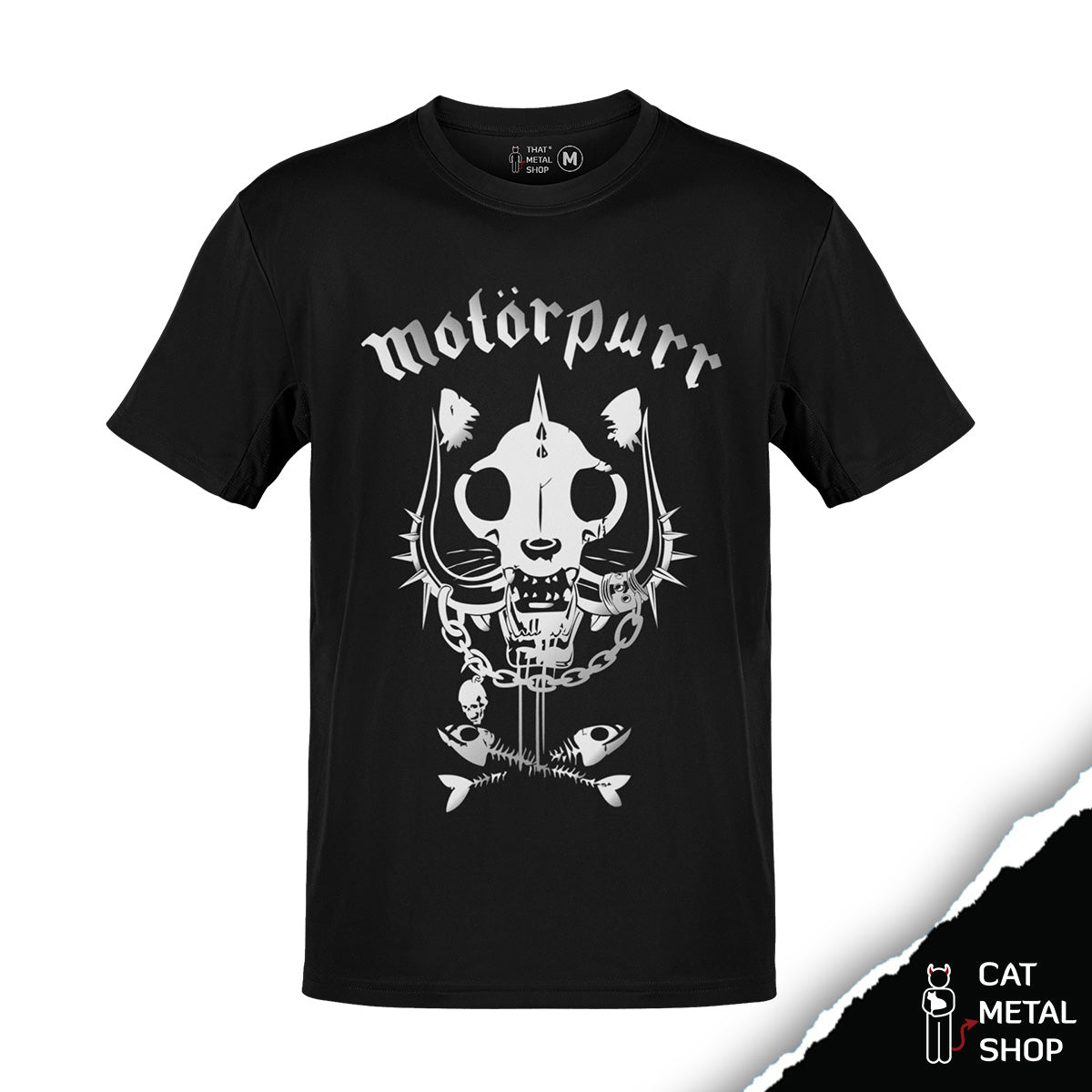 Playera Motorpurr Snagglecat