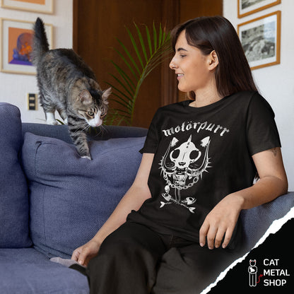 Playera Motorpurr Snagglecat