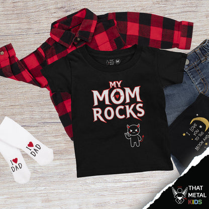 Playera Niño My Mom Rocks