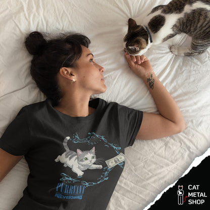 Playera Purrvana Nevermind