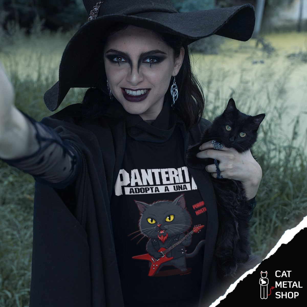 Playera Panterita Purring Hostile